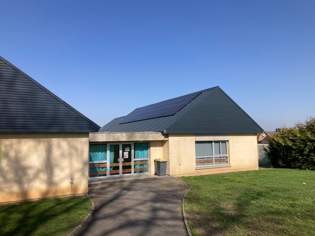 Installation photovoltaïque Rohant Solaire — Bâtiment communal